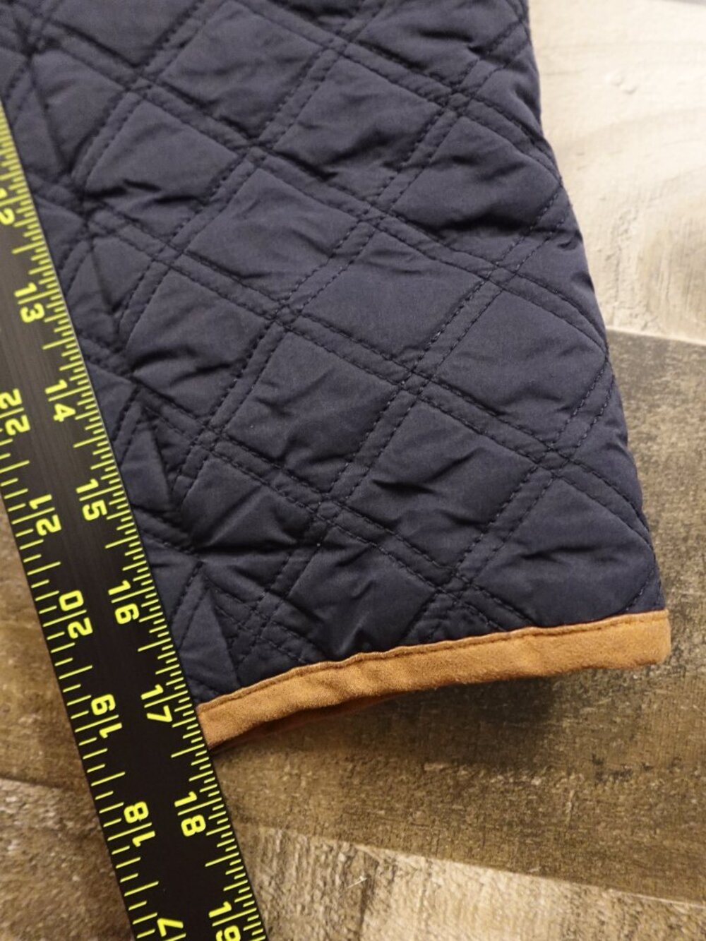 Orvis Quilted Hooded Jacket Women’s Large Navy Insulated Outdoor - Picture 6 of 13